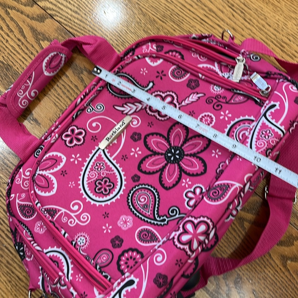 Rockland Pink Paisley Women's Bag NWOT - Picture 9 of 10